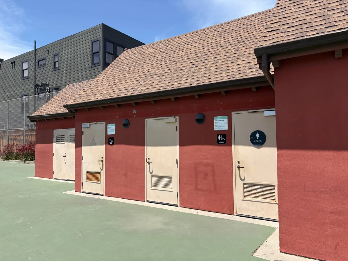 Clubhouse bathrooms
