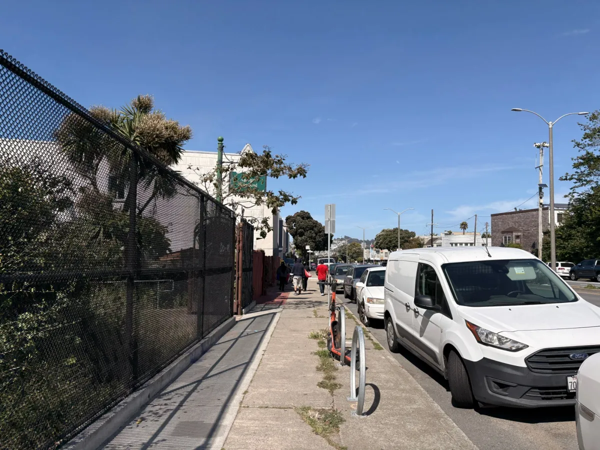 Outside street parking