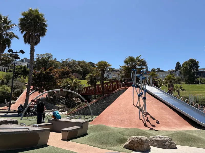 Nestled in the hills of dolores heights, this is the main structure