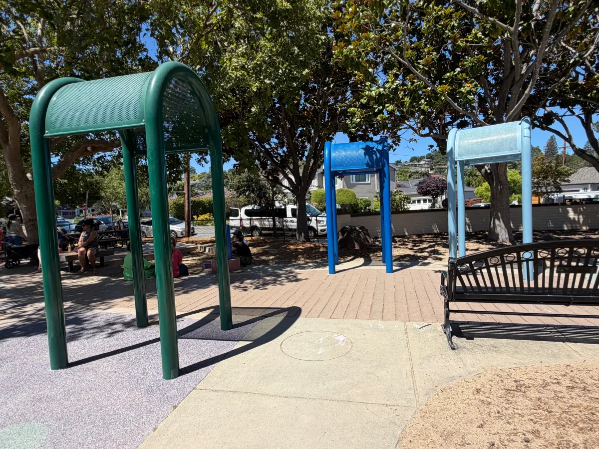 Shade cover and bench