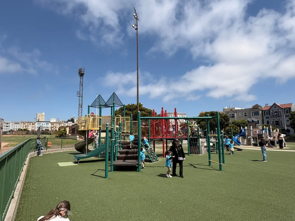 Two structures to keep kiddos busy
