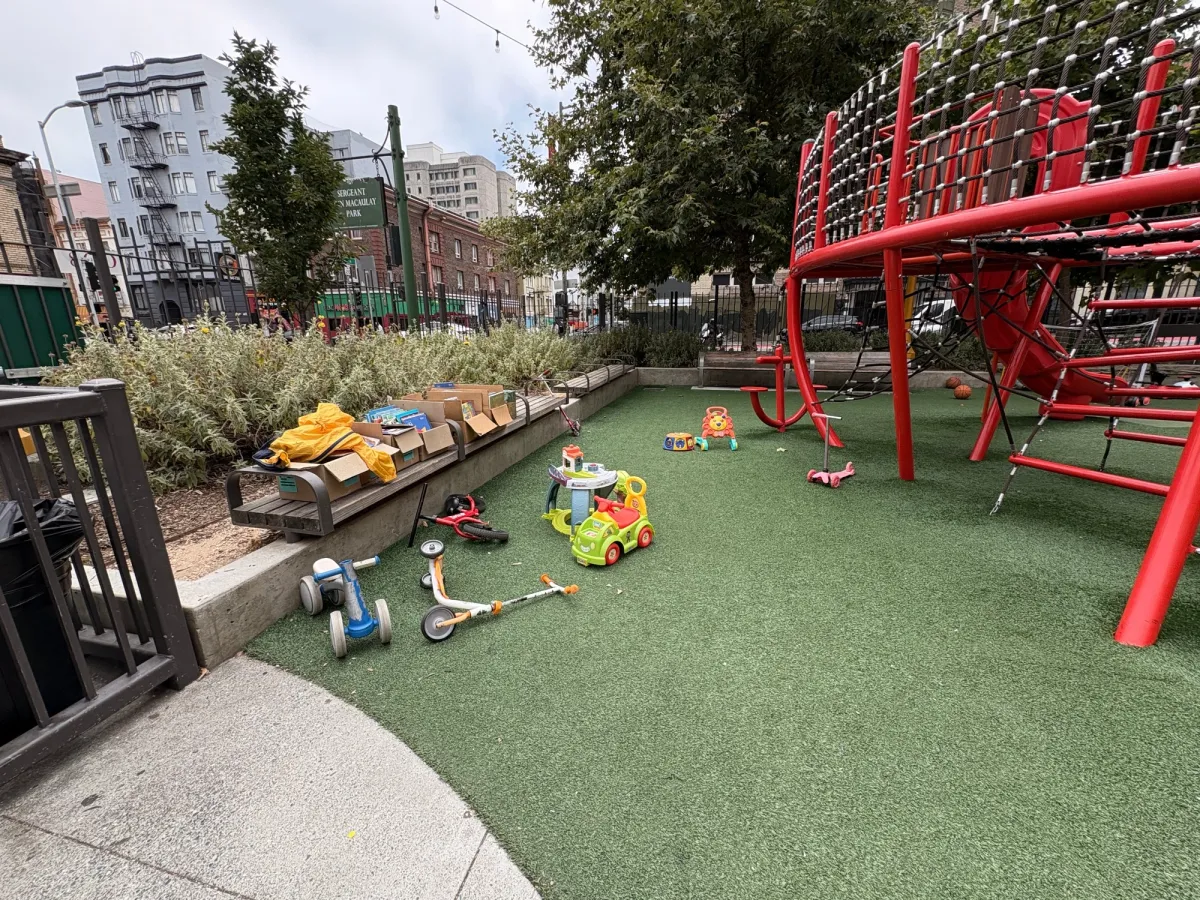 Community toys that are pretty well maintained