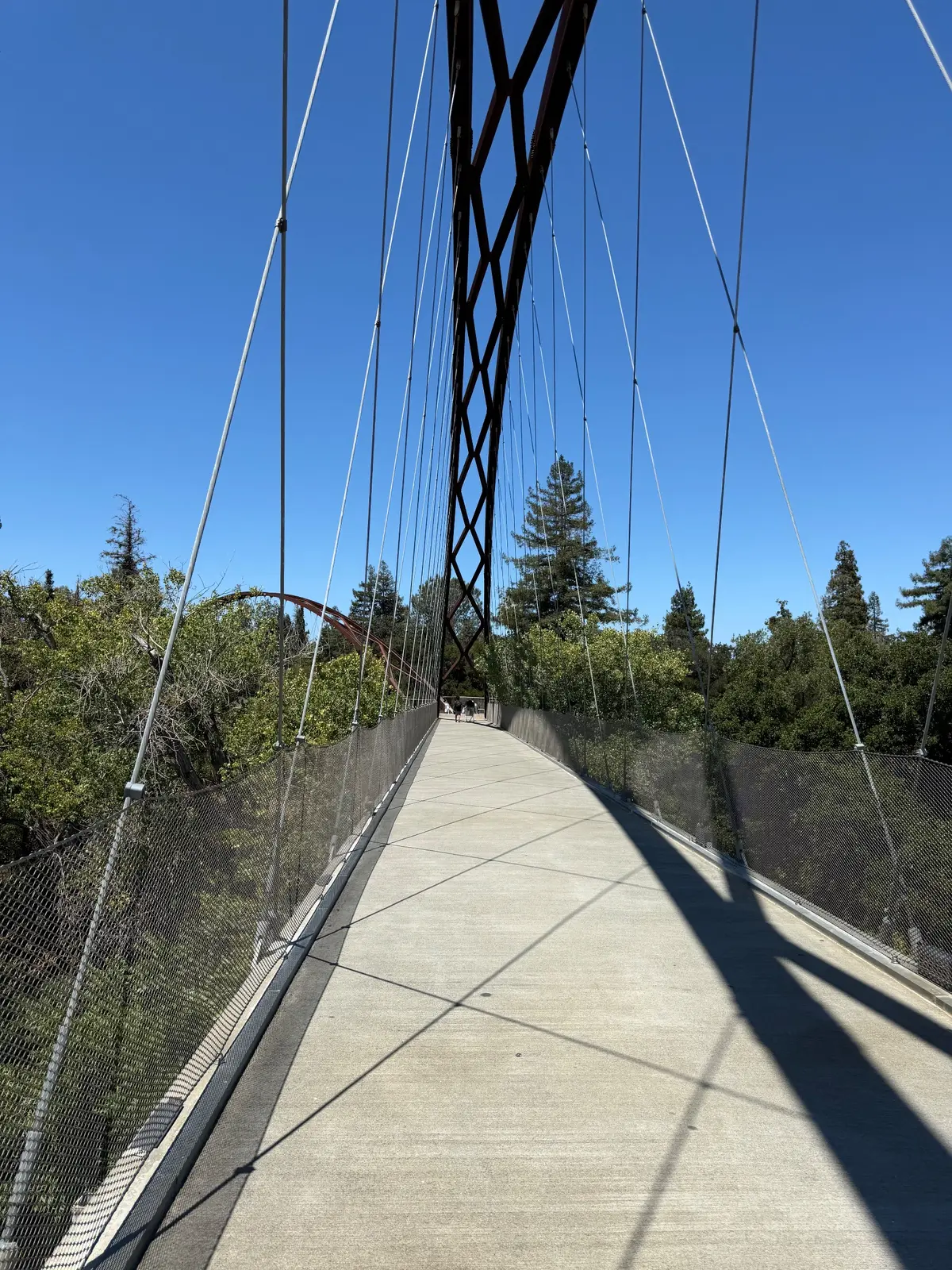 Bridge before getting to park's main entrance