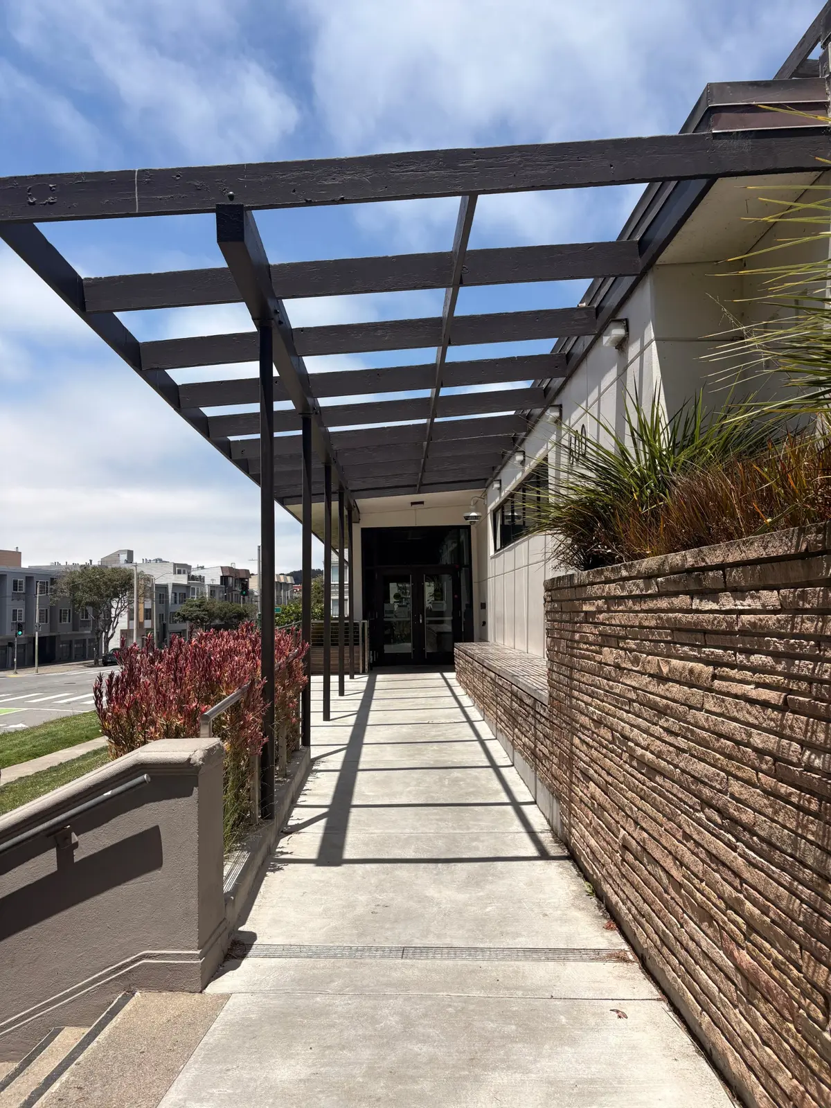 Rec center entrance