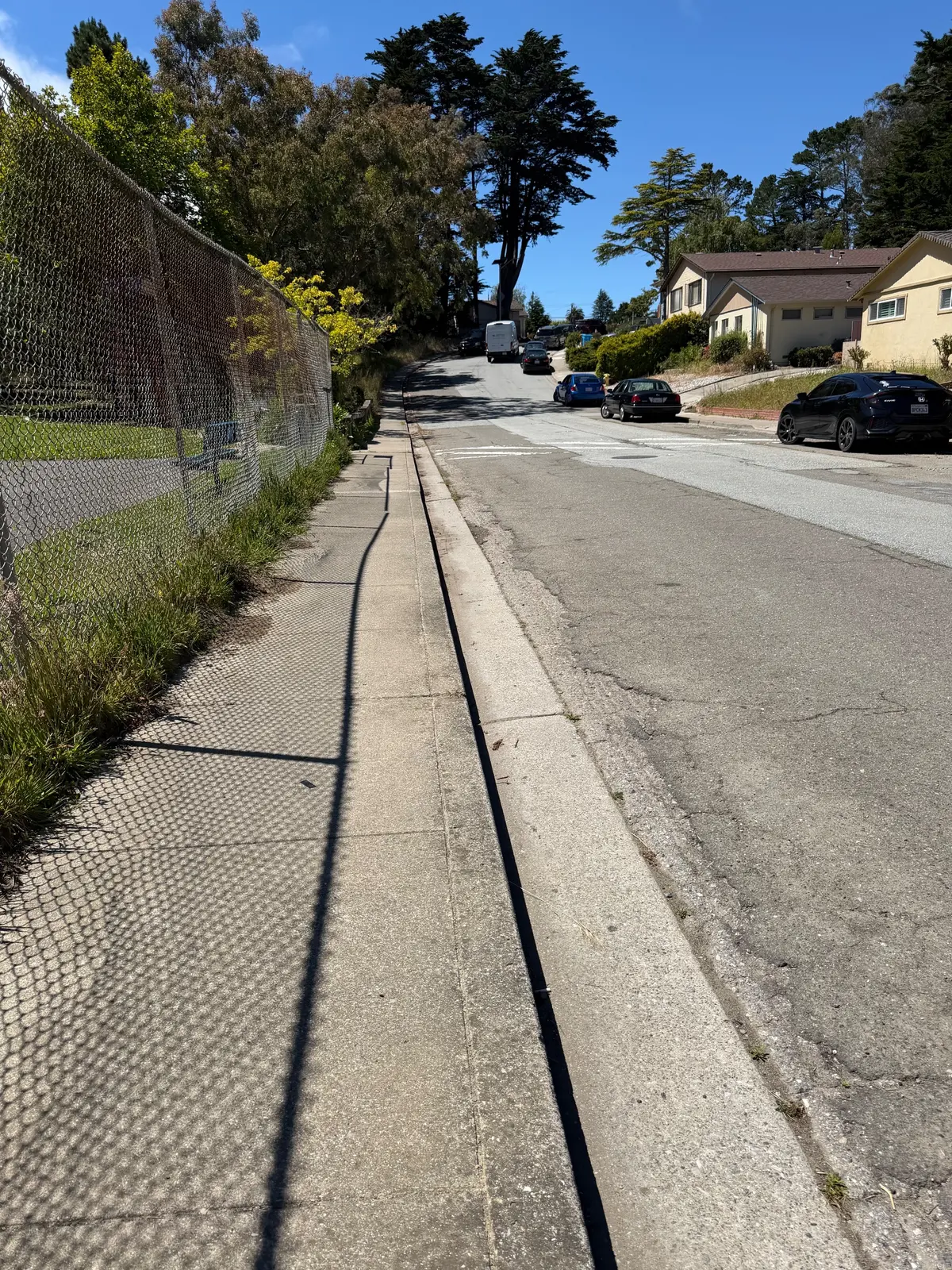 Plentiful street parking
