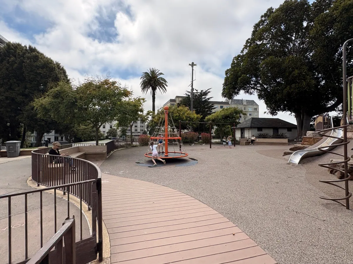 spinners and benches