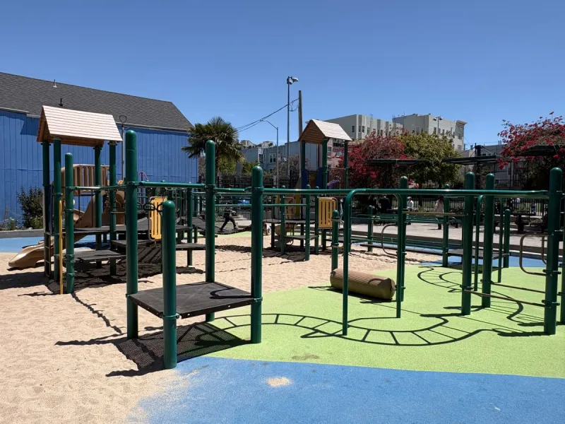 Pretty extensive bigger kid area