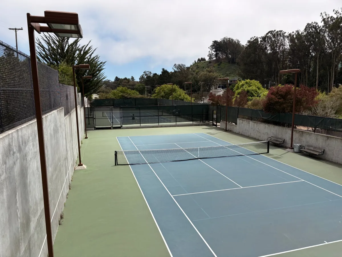Tennis courts