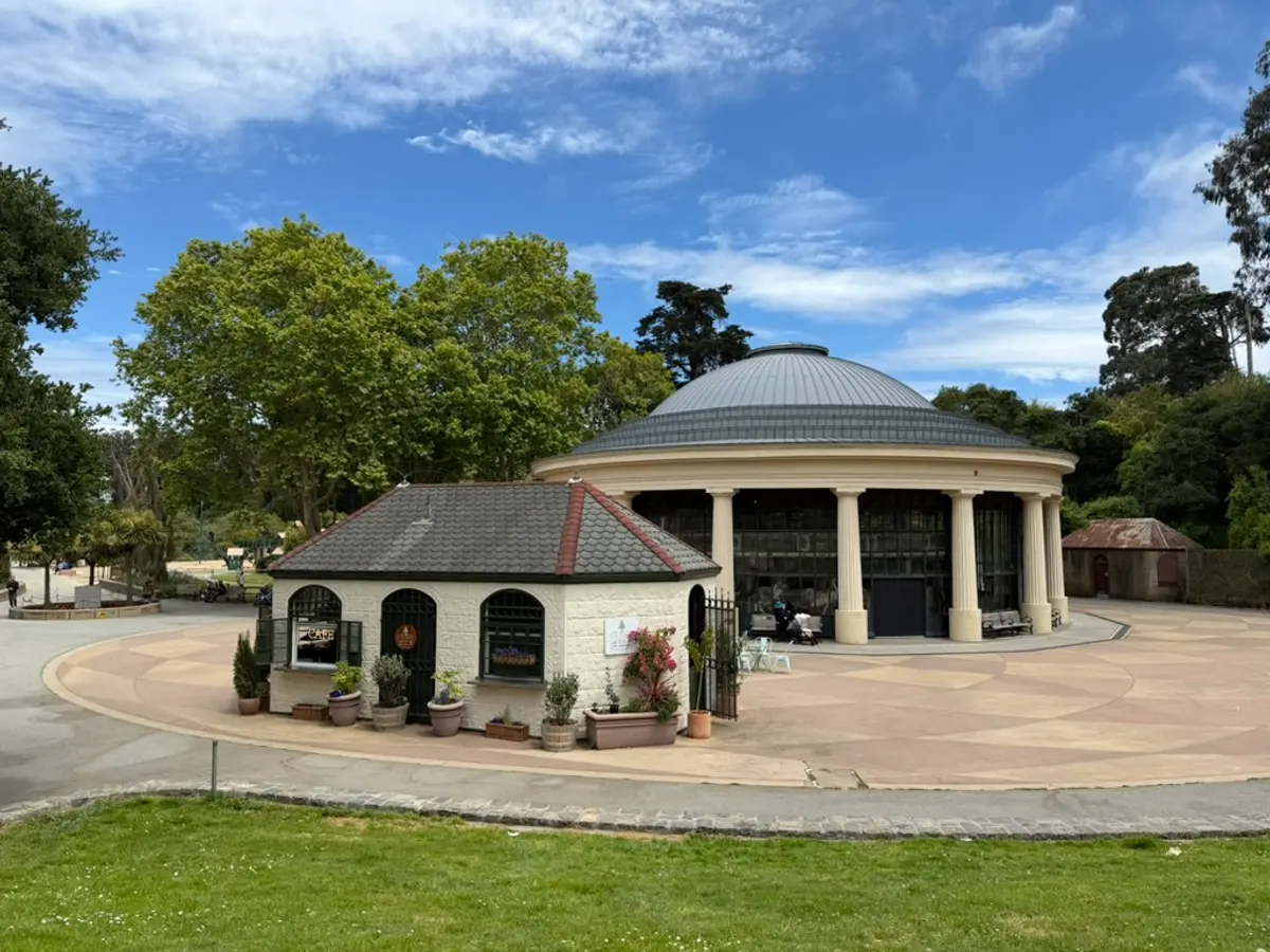 Cafe is open daily with coffee and snacks
