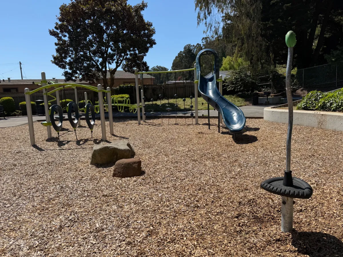 Spinners, slides, and climbers