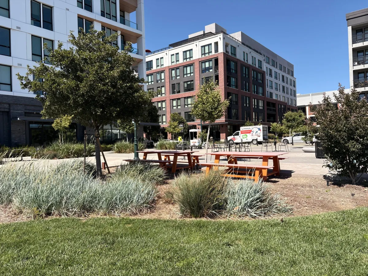 Picnic tables