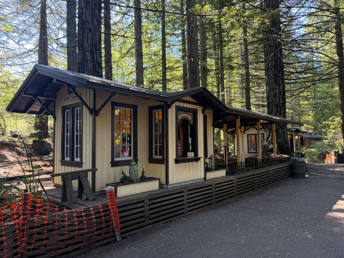 Tilden Park Steam Train at the Redwood Valley Railway