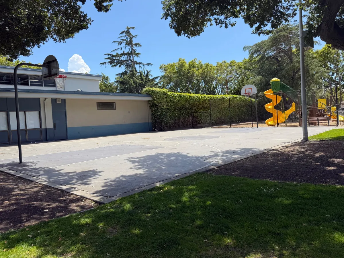 Single basketball court available