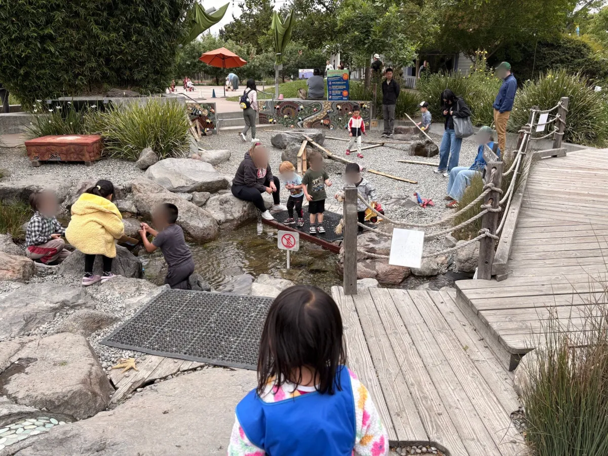 Running stream and river for the water obsessed toddlers