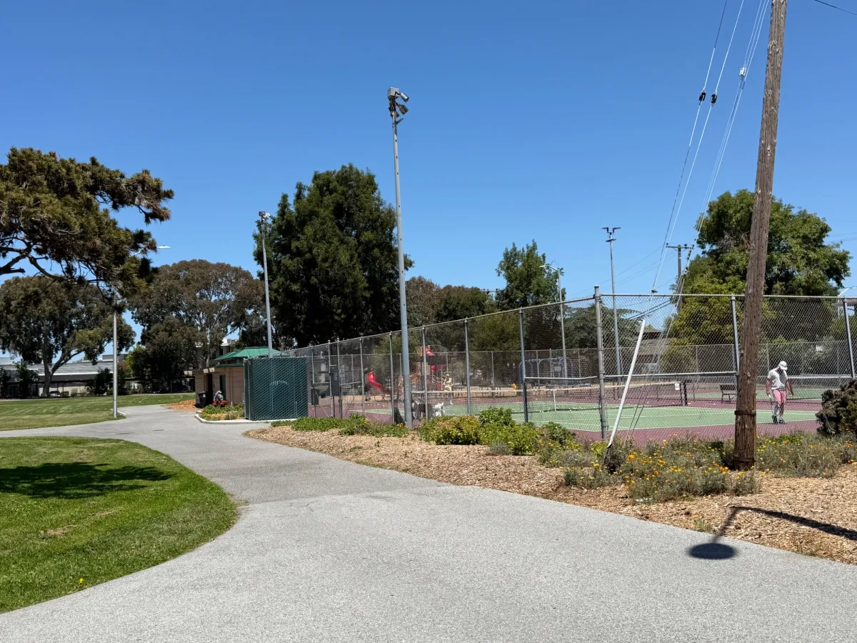 Tennis courts