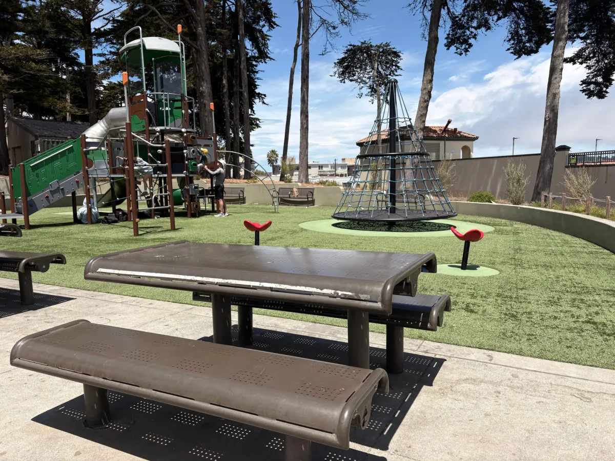 Picnic table view 