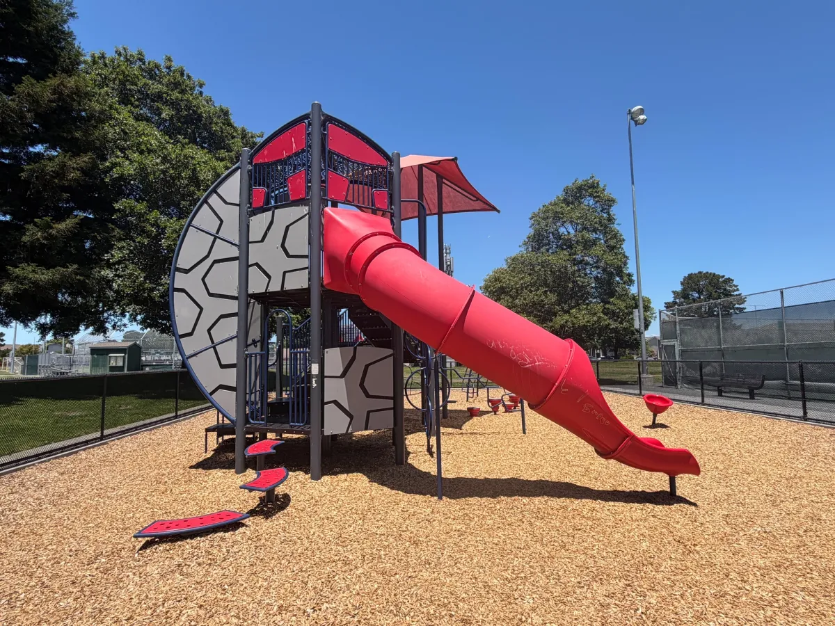 Tall slide