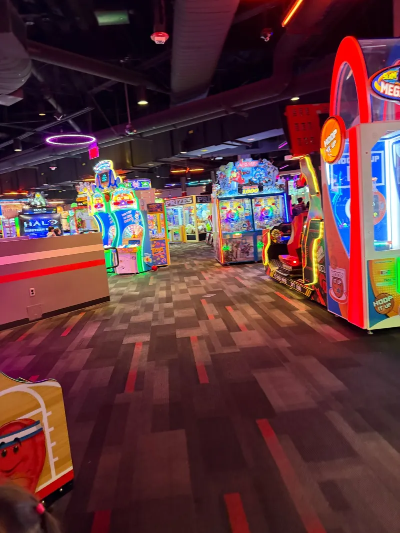 Arcade games everywhere