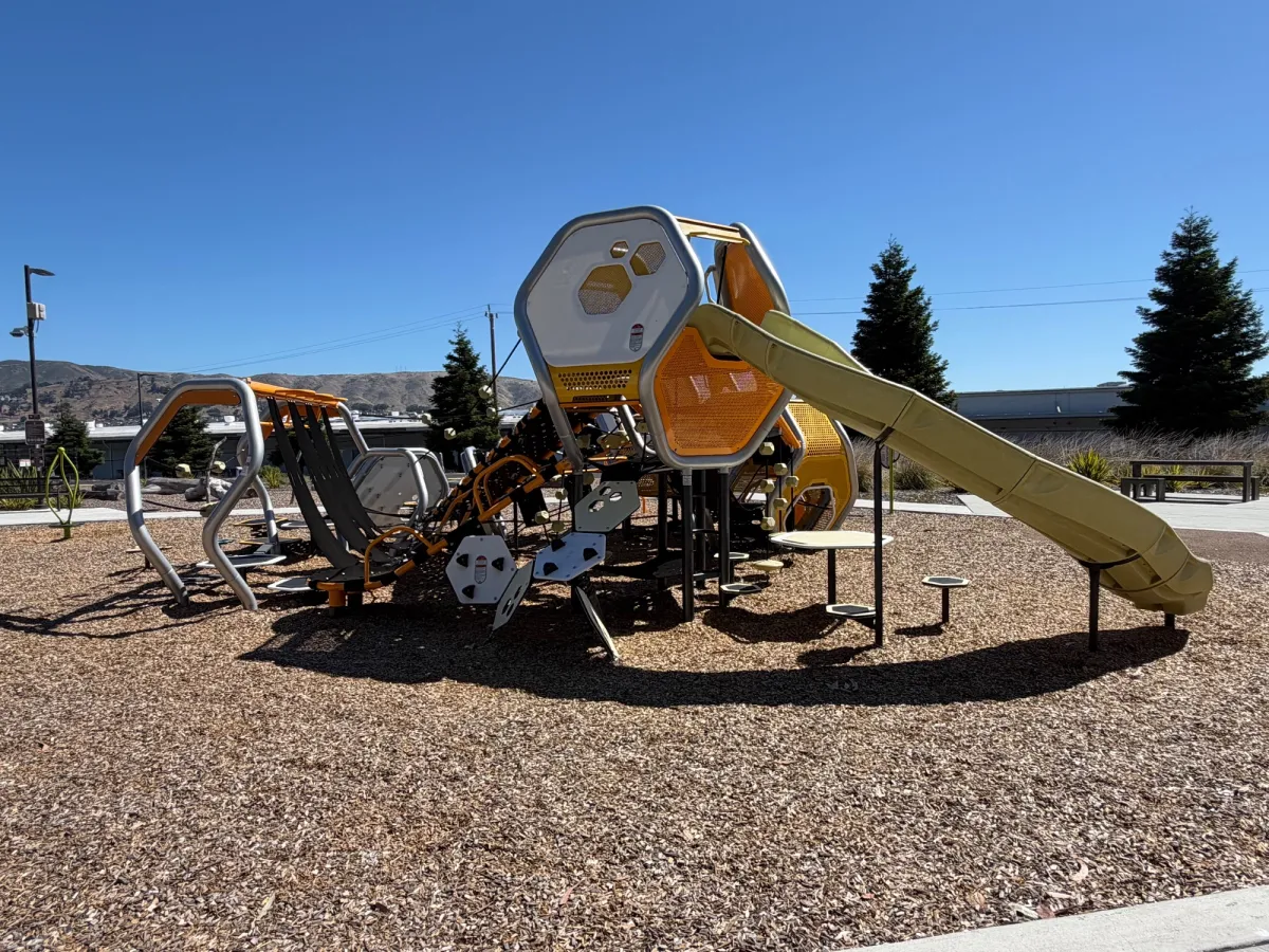 Bigger slides and interesting hideaway corners 