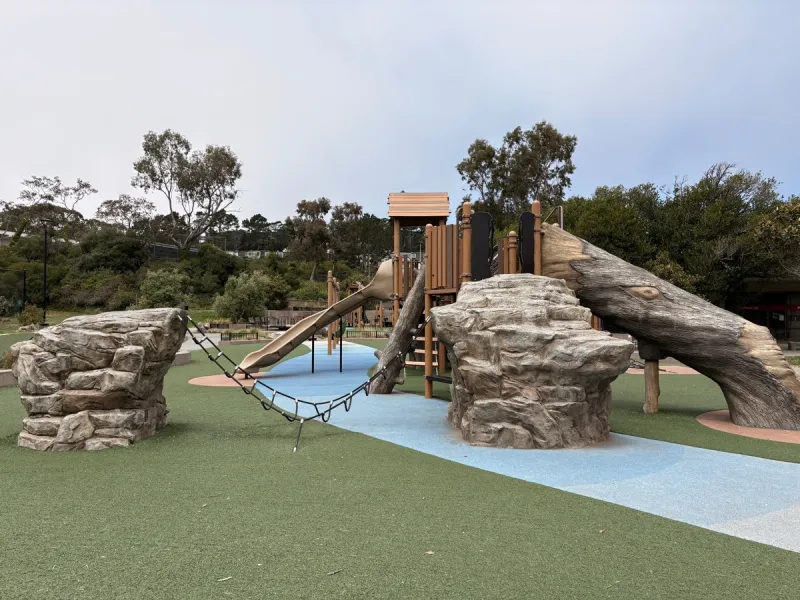 Larger climbing structure for bigger kiddos