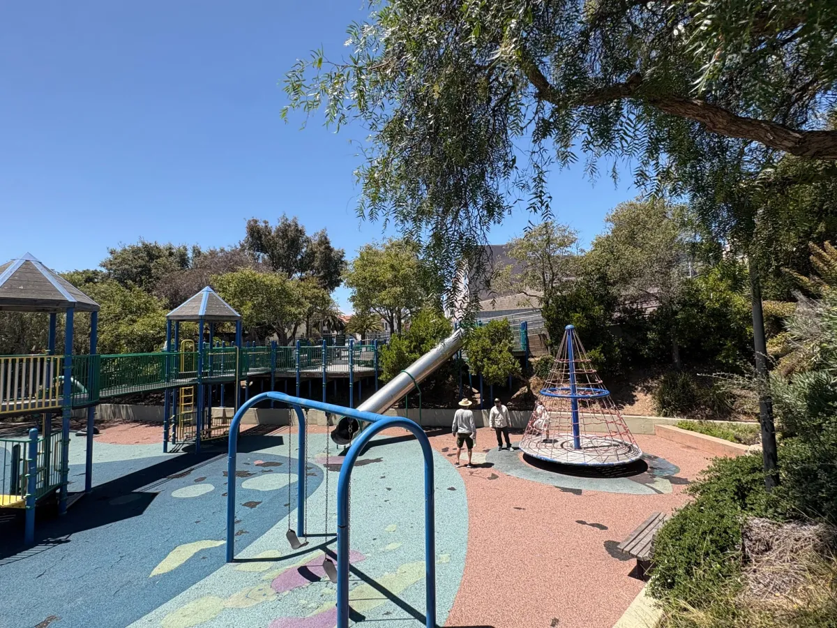 View from the stairs
