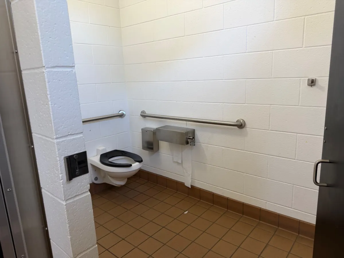 Bathrooms are clean and well maintained