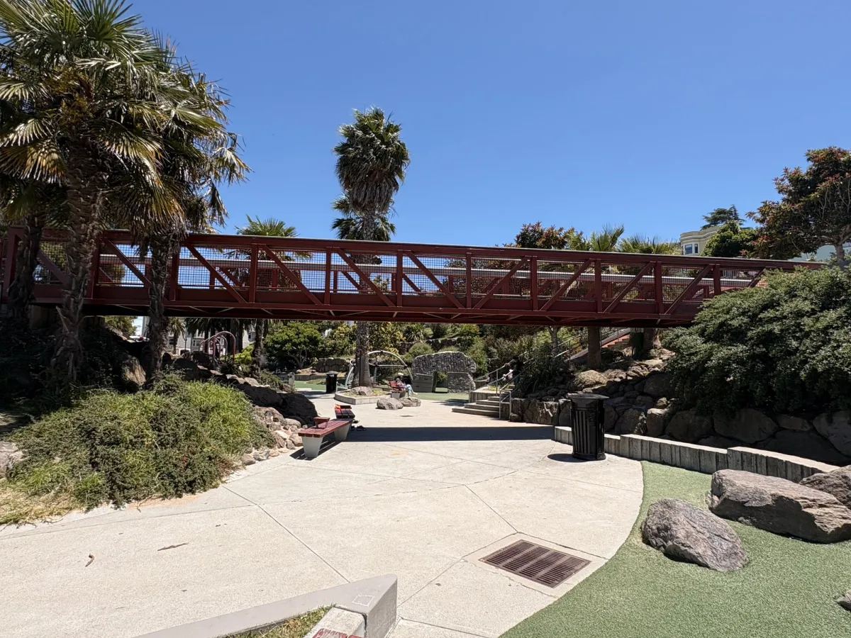 Bridge for Kiddos to run under