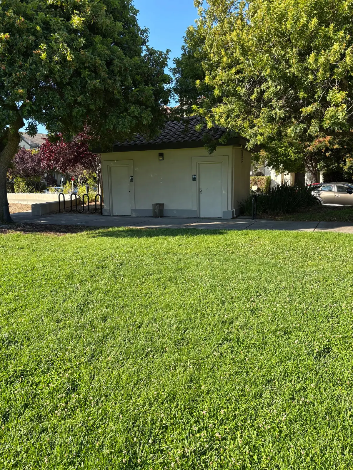 Bathrooms available on site