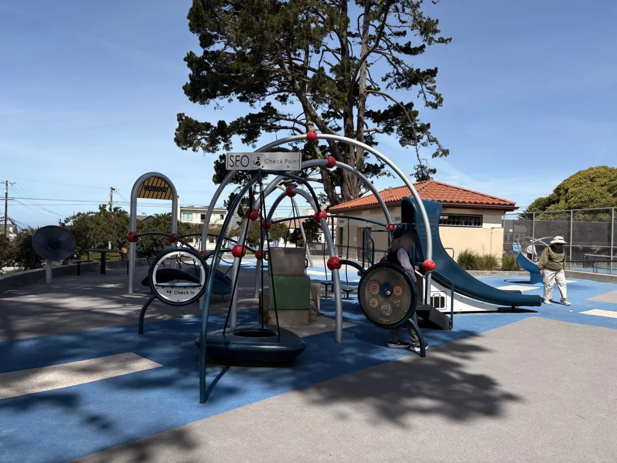 SFO play structure for littles