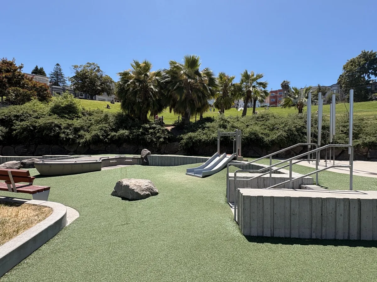 Small toddler area. 