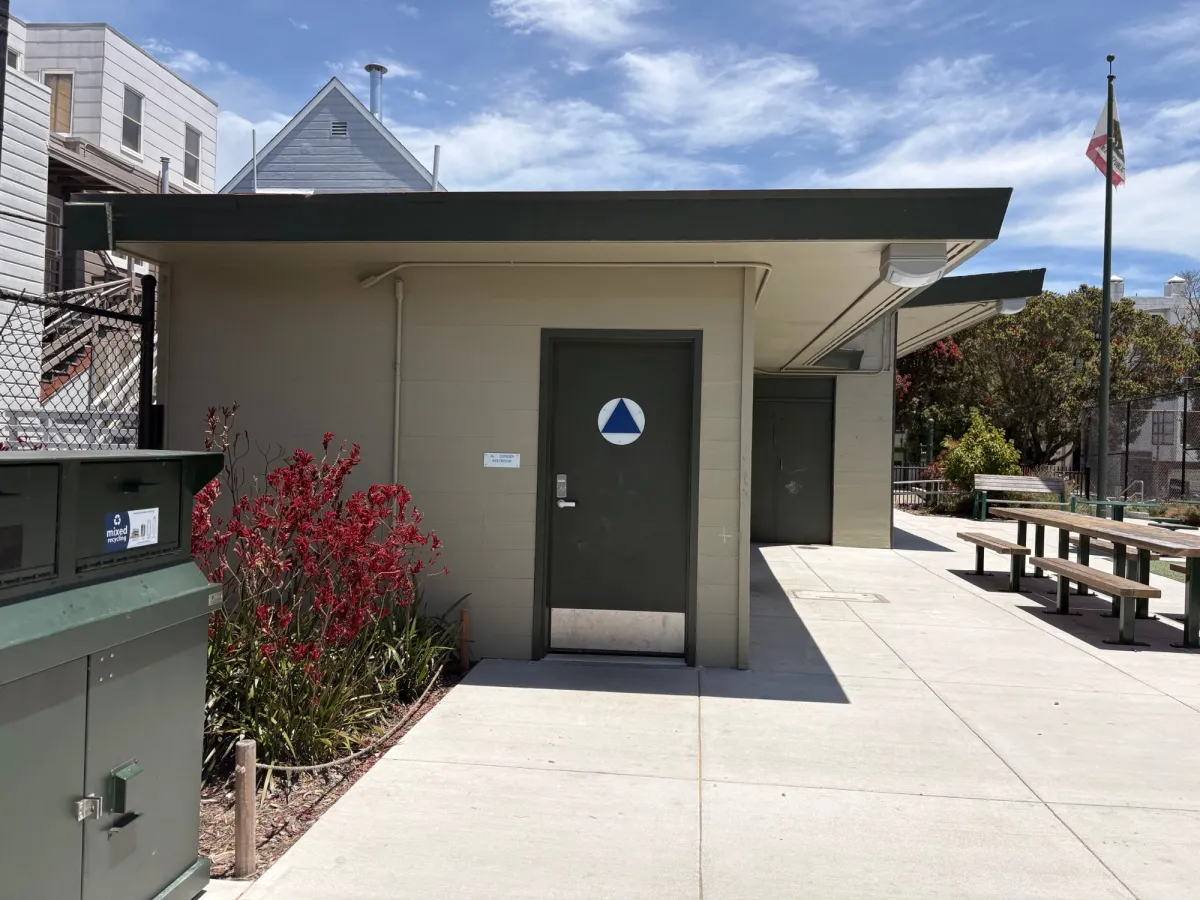 Gender neutral bathrooms having changing tables