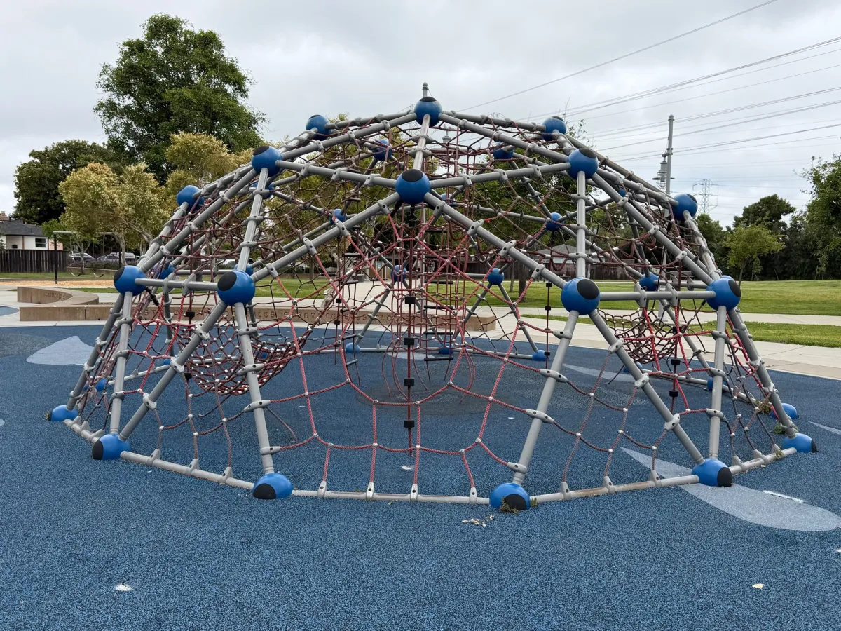 Big kid climbing structure