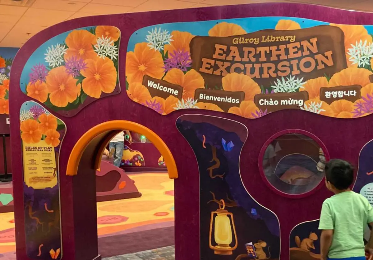 Earthen Excursion in Gilroy Library