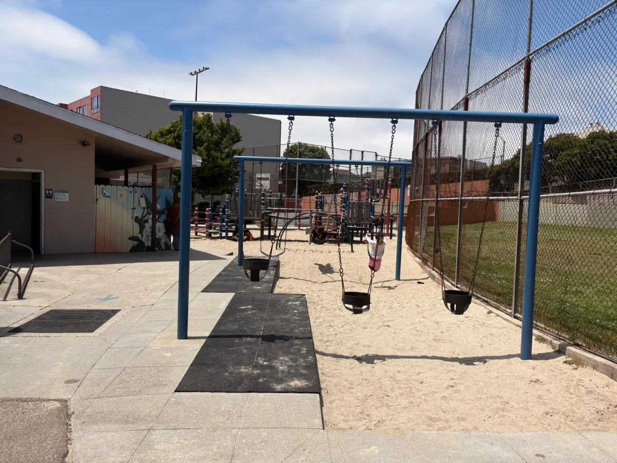 Bucket seats and regular swings