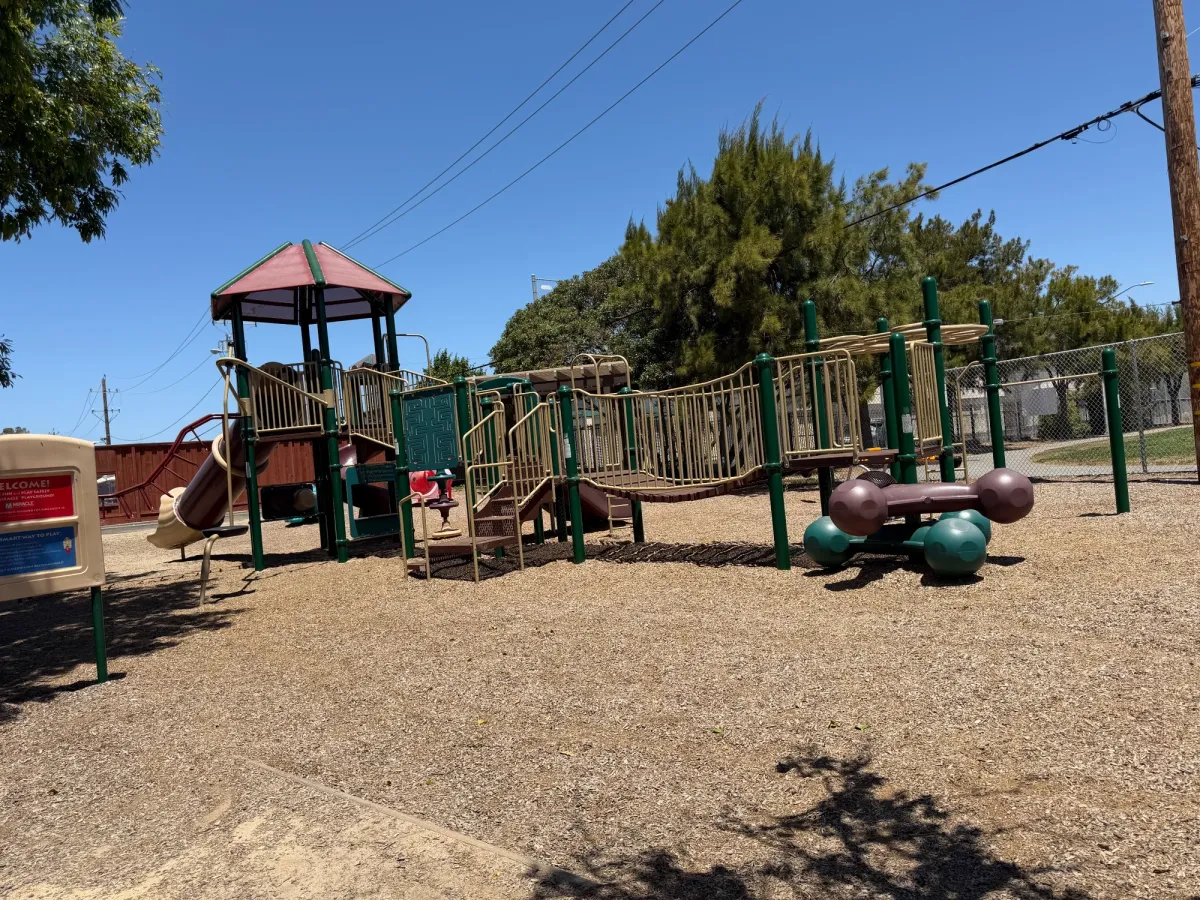 Big kid play structure - accessible to residents only