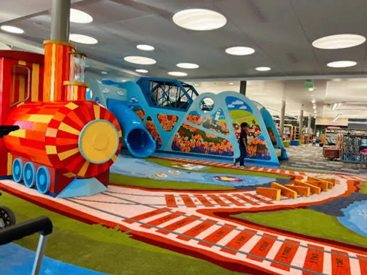 Railway Rollick in Milpitas Library