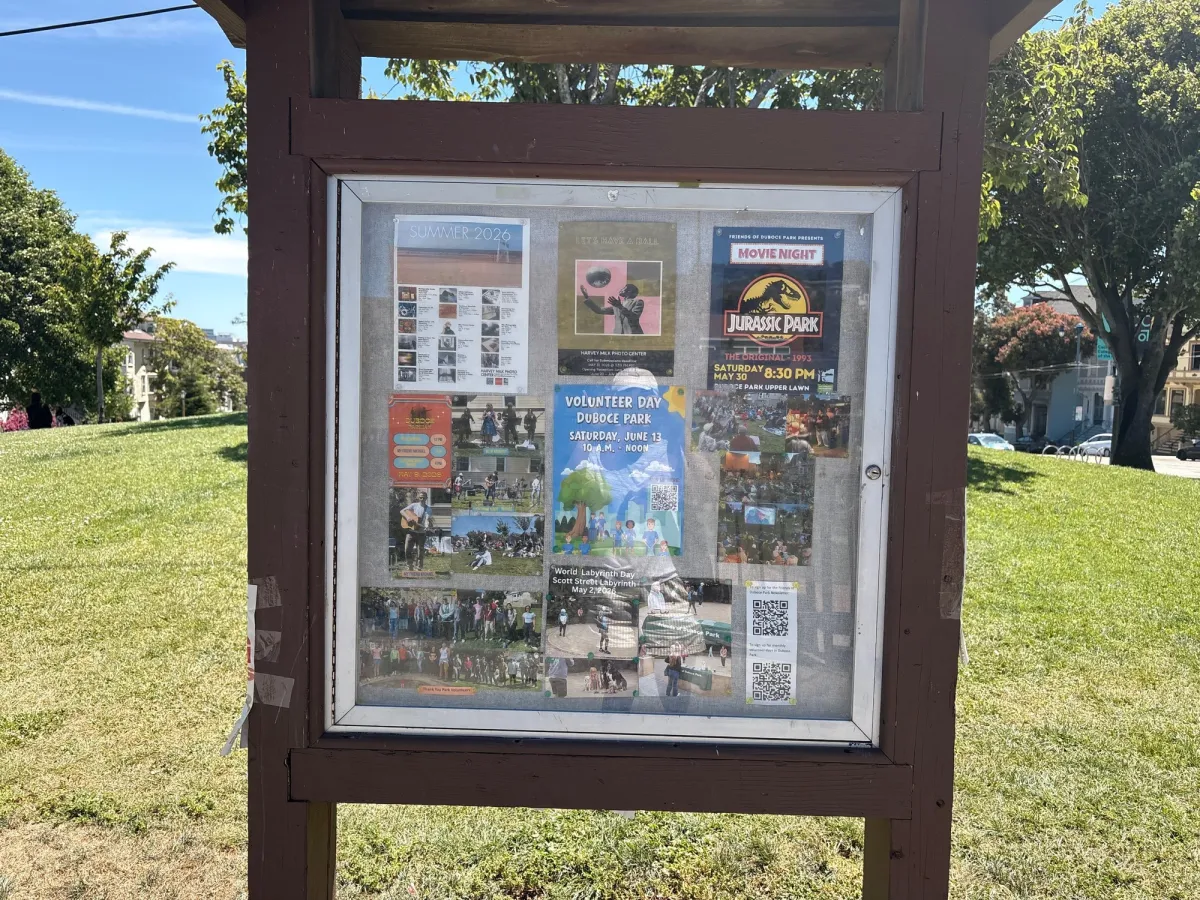 The community board always has interesting, family friendly events
