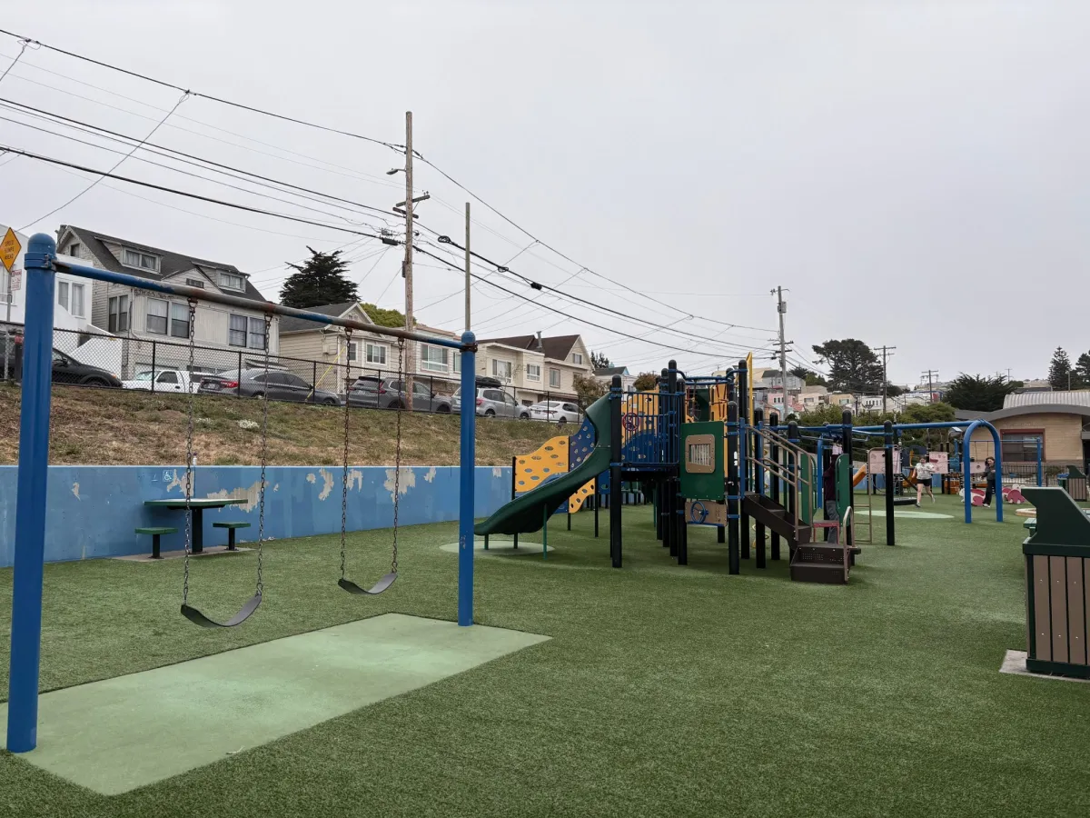 Bigger kid area