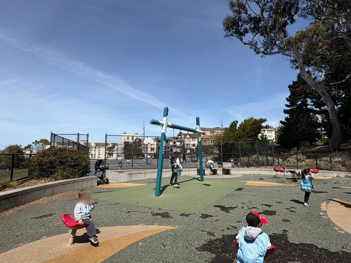 Bucket Swings and teeter totter