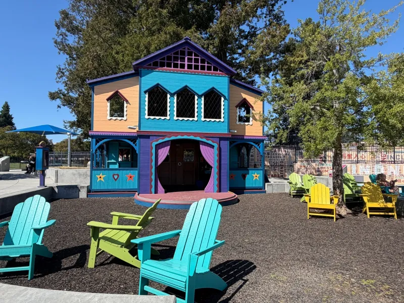 Giant 2 story bakery playhouse
