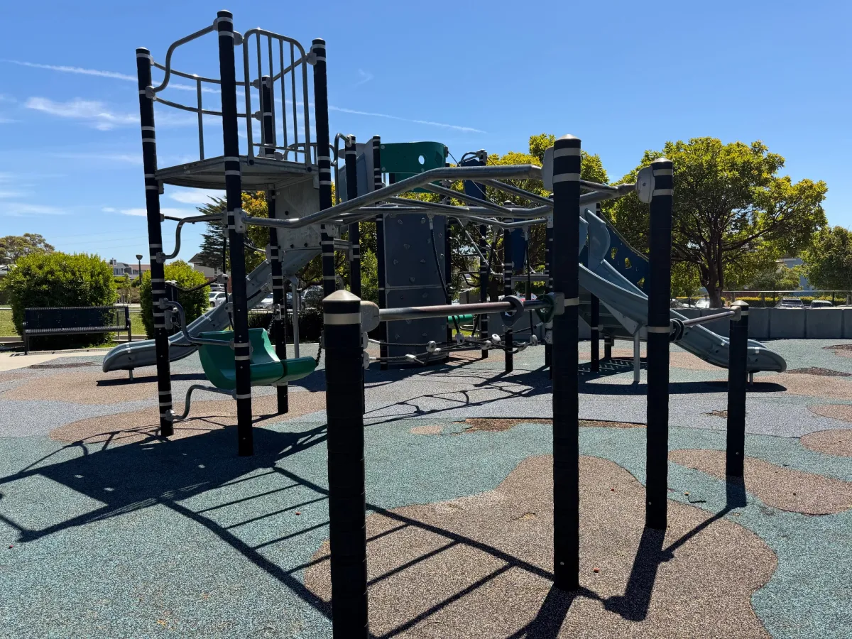 Uneven bars and monkey bars for the future gymnast 