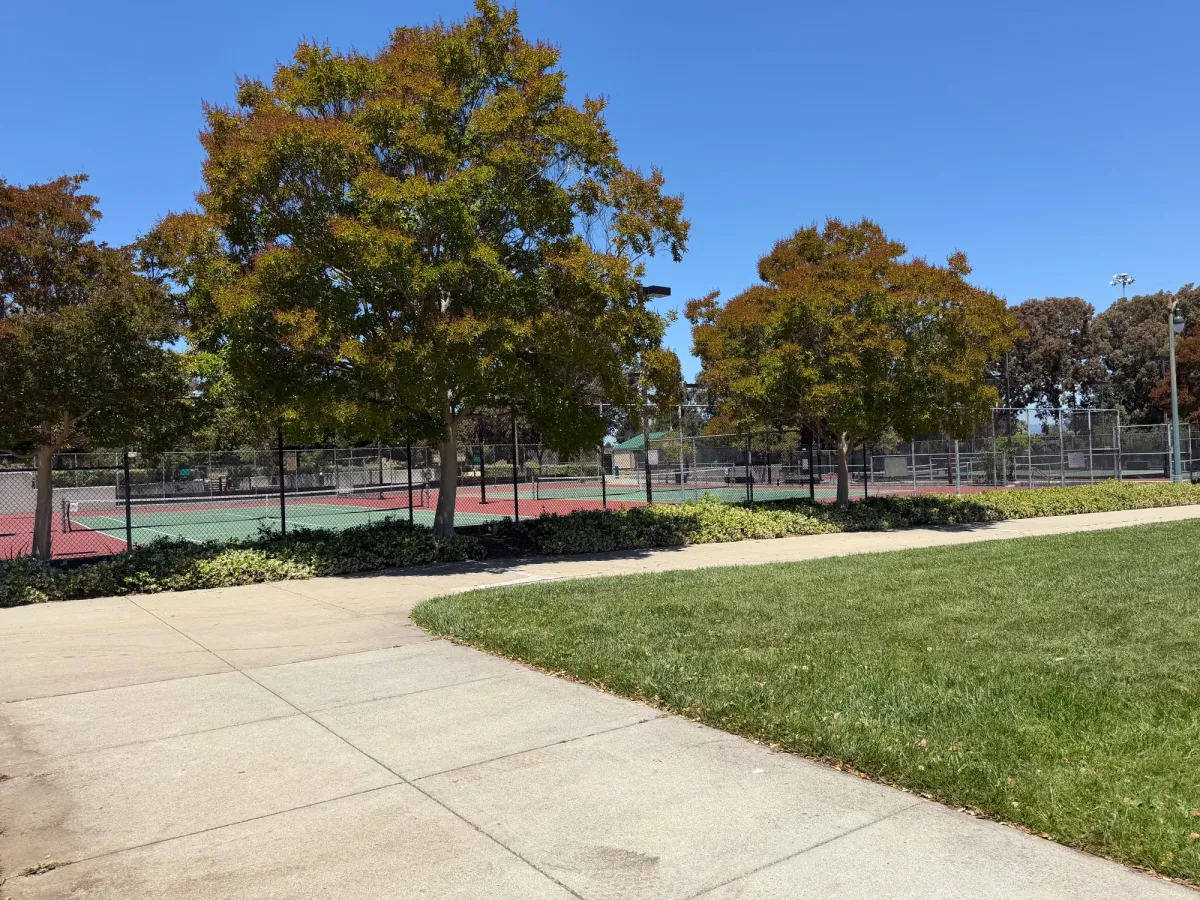 Tennis courts