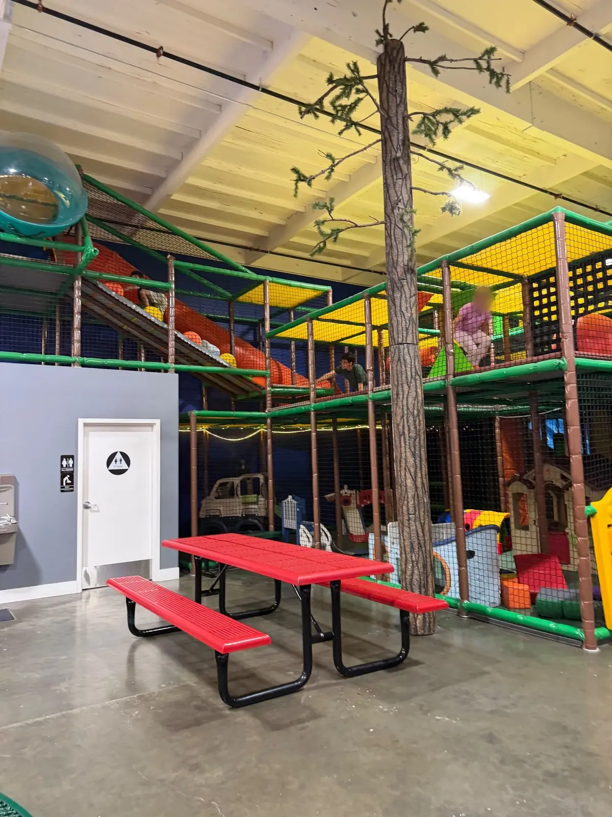 Baby area and seating
