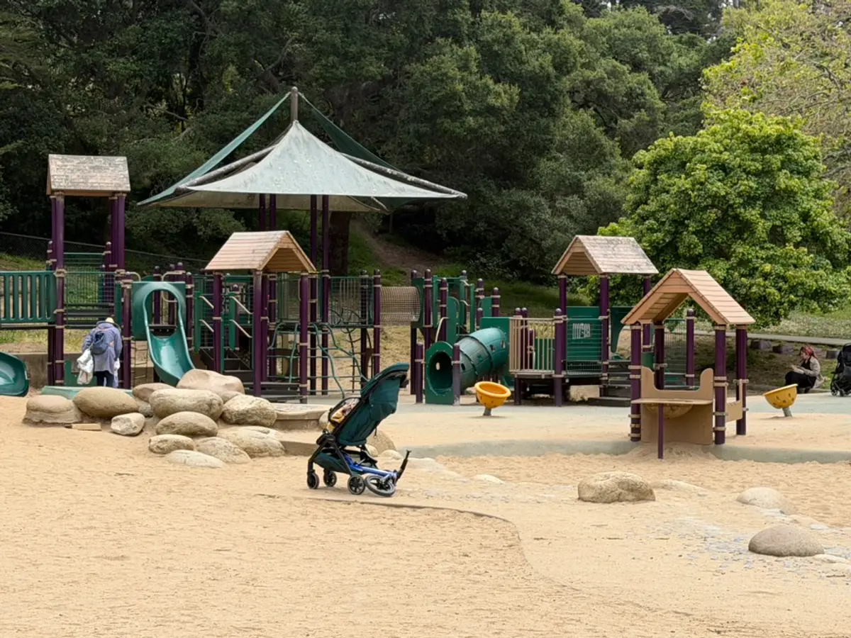 Separate toddler area