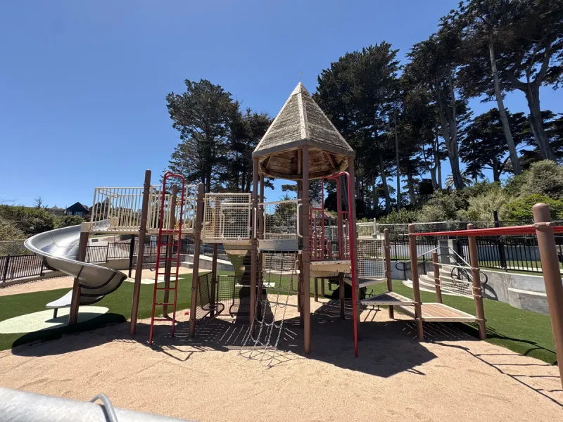 Main playground for bigger kiddos
