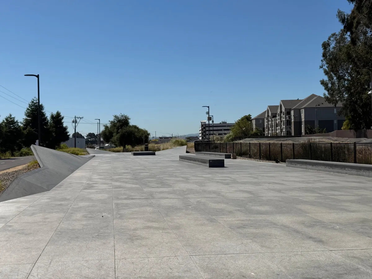 Skate park for the older ones looking to try out different tricks