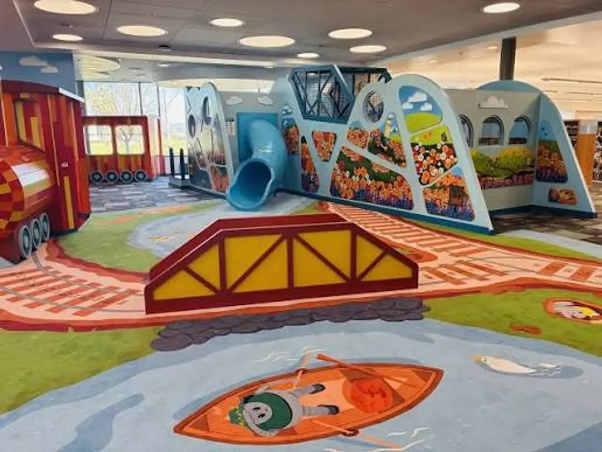 Railway Rollick in Milpitas Library