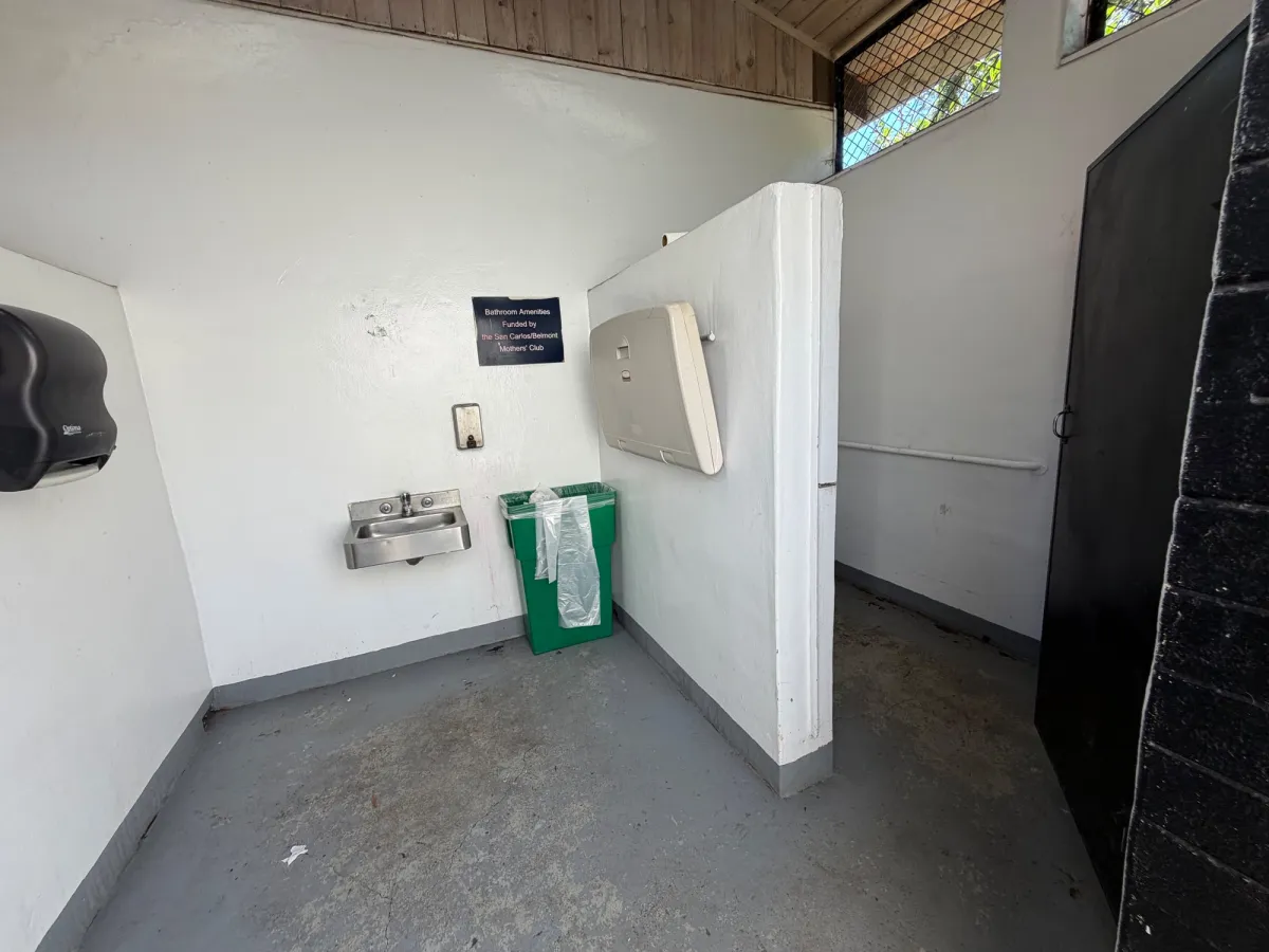 Bathrooms have changing tables