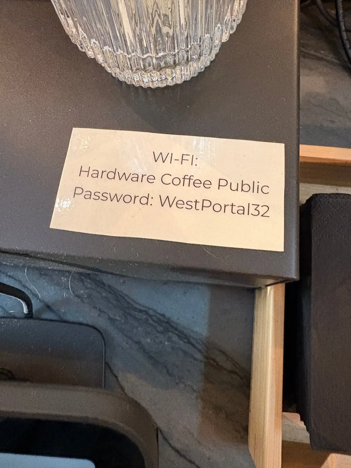 wifi of course