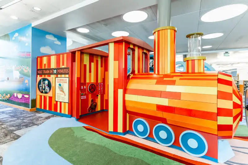 Railway Rollick in Milpitas Library